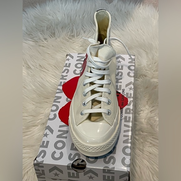 Brand New Converse x Comme des Garçons PLAY Chuck 70 - Picture 5 of 10